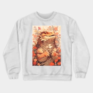 Bearded dragon judging you Crewneck Sweatshirt